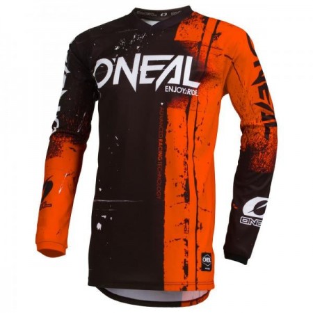 Maillots VTT/Motocross 2019 O'Neal ELEMENT SHRED Manches Longues N002